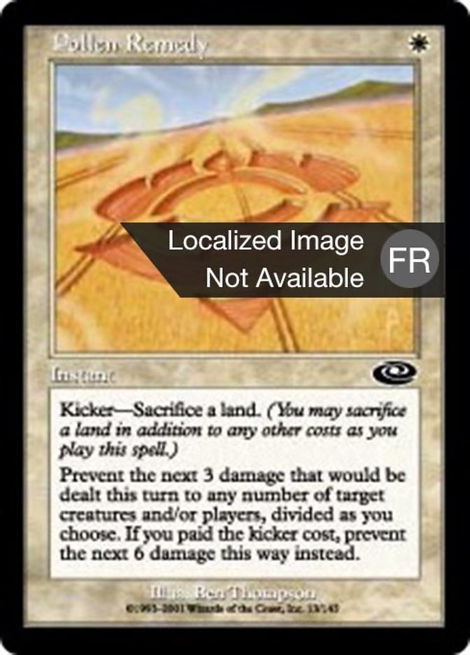 image Remède au pollen