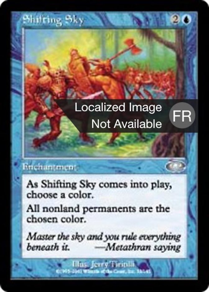 image Ciel changeant