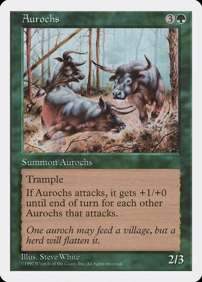 image Aurochs