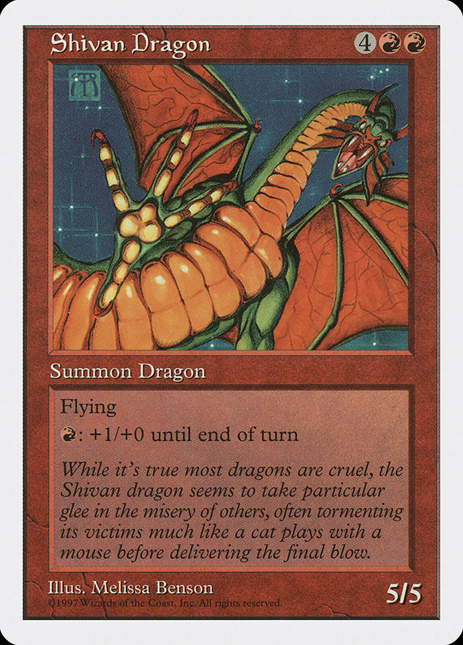 image Shivan Dragon