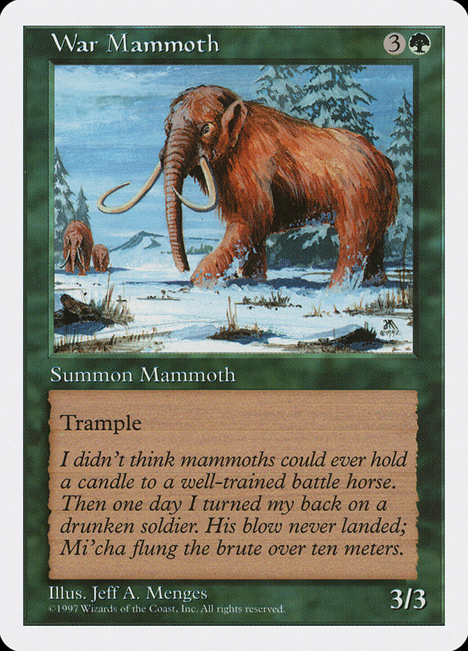 image War Mammoth