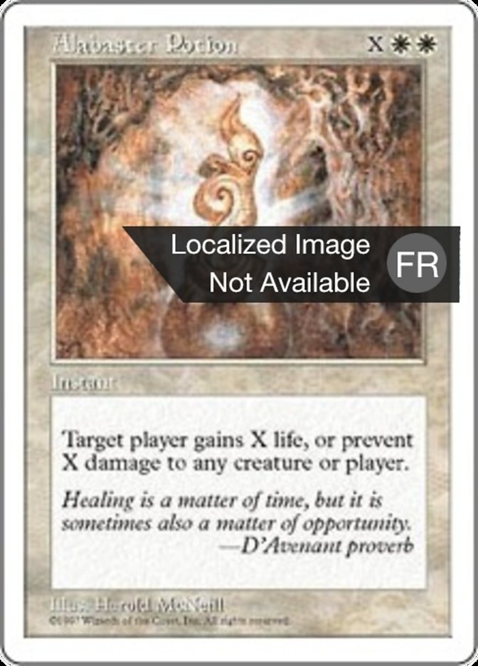 image Potion d'albâtre