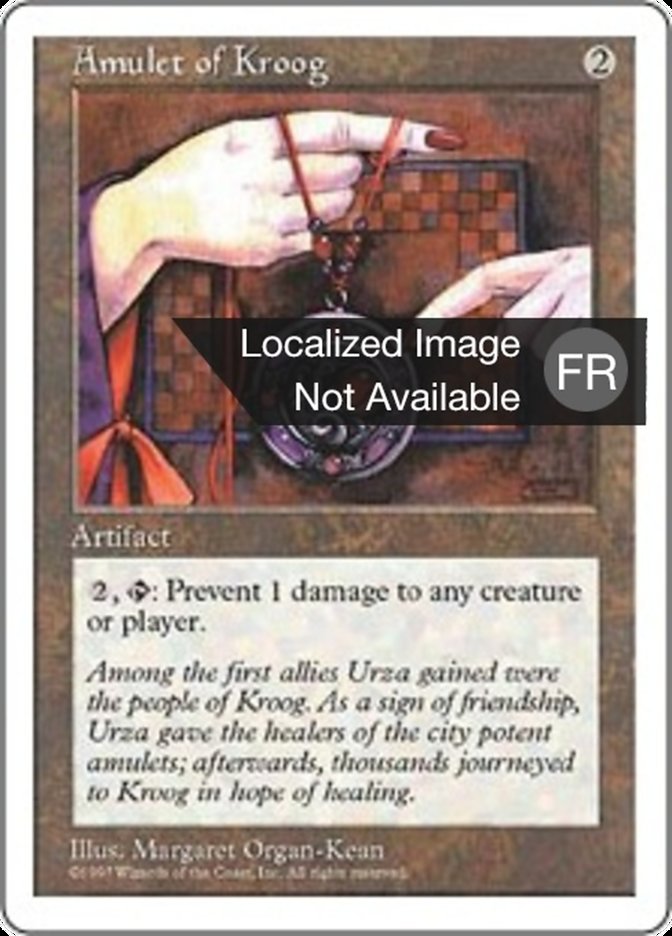 image Amulette de Kroog
