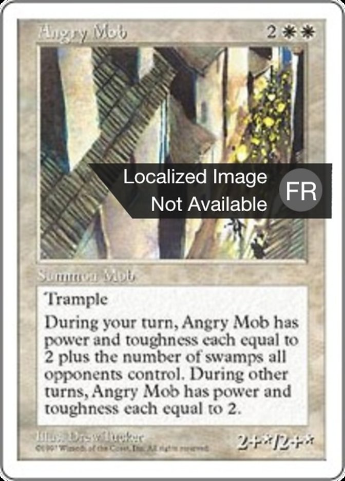 image Foule en colère