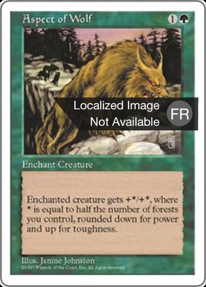 image Aspect du loup