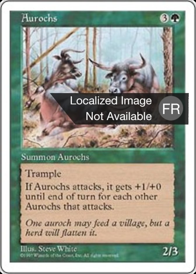 image Aurochs