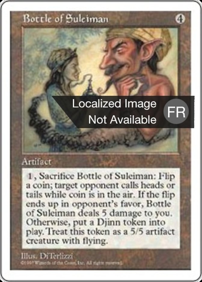 image Bouteille de Salomon