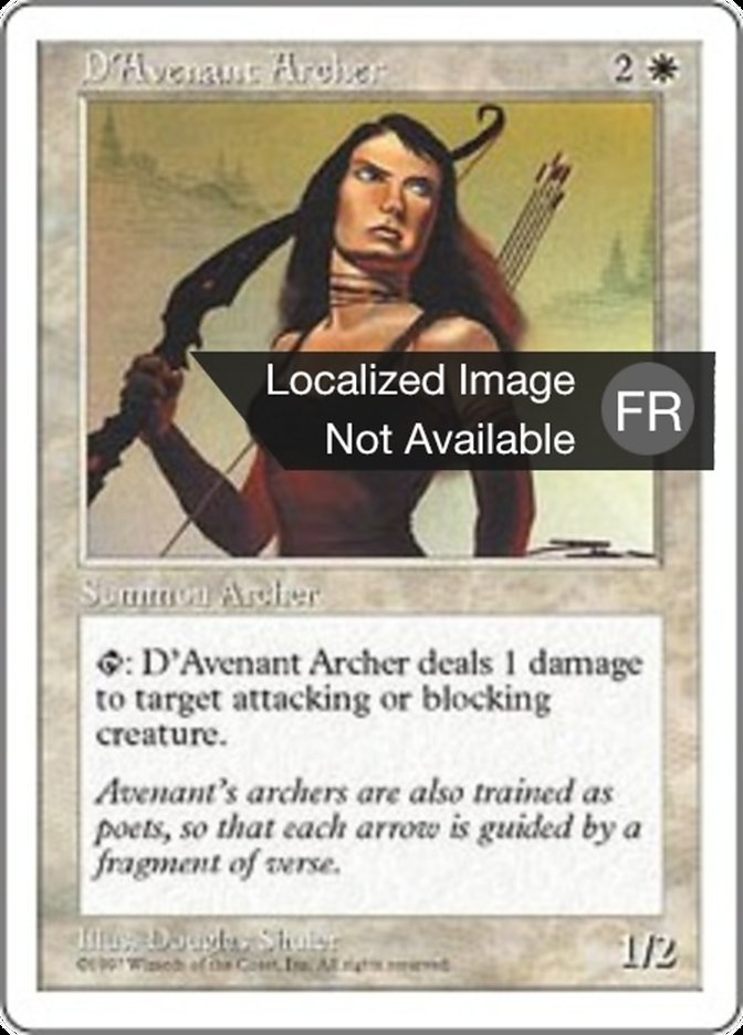 image Archère d'Avenant