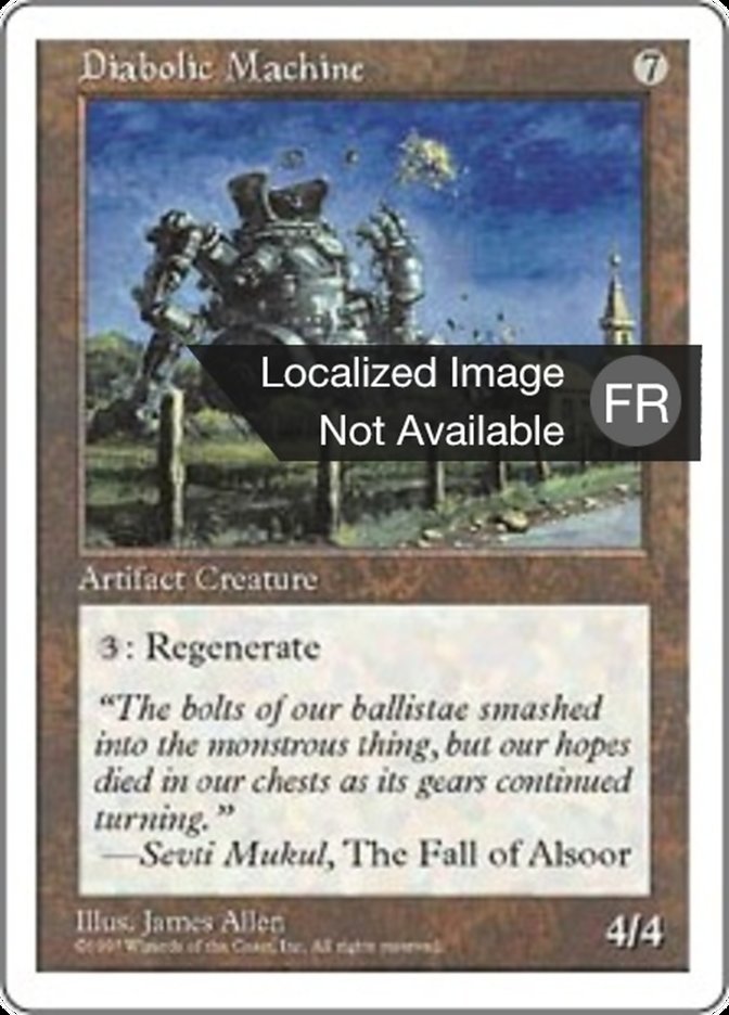 image Machine diabolique