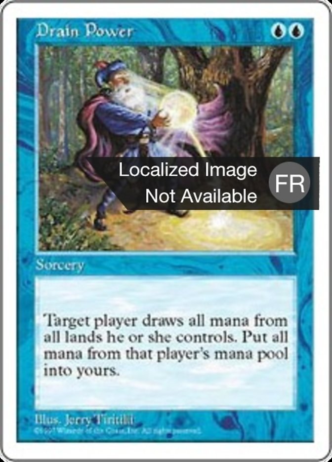 image Drain d'énergie