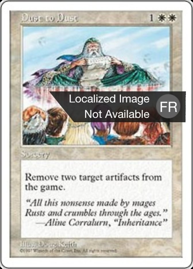 image De la poussière à la poussière