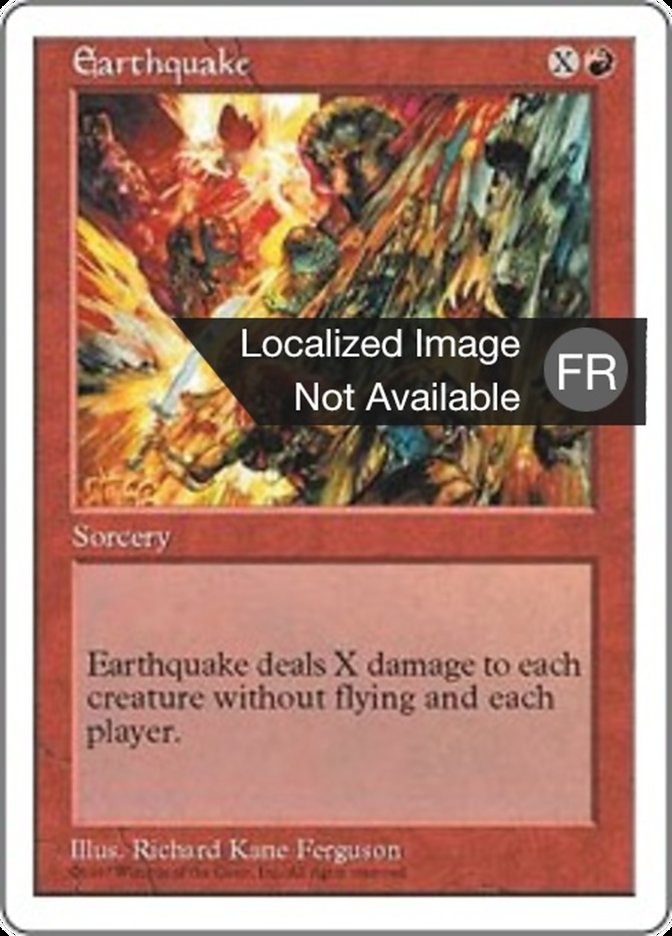 image Tremblement de terre