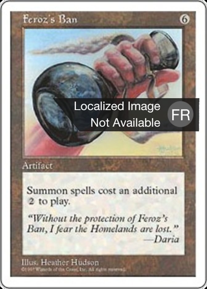 image Bannissement selon Feroz