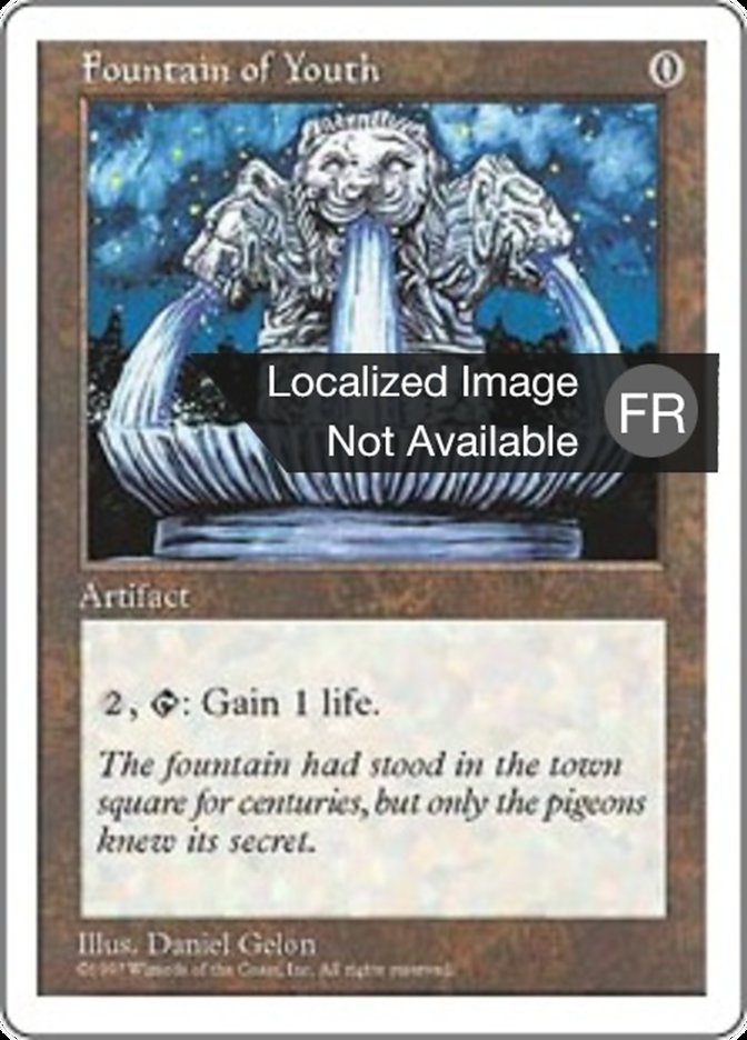 image Fontaine de jouvence