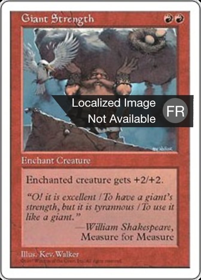 image Force de géant