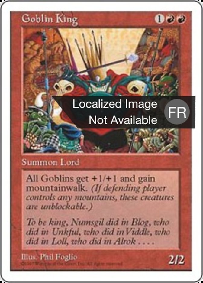 image Roi des gobelins