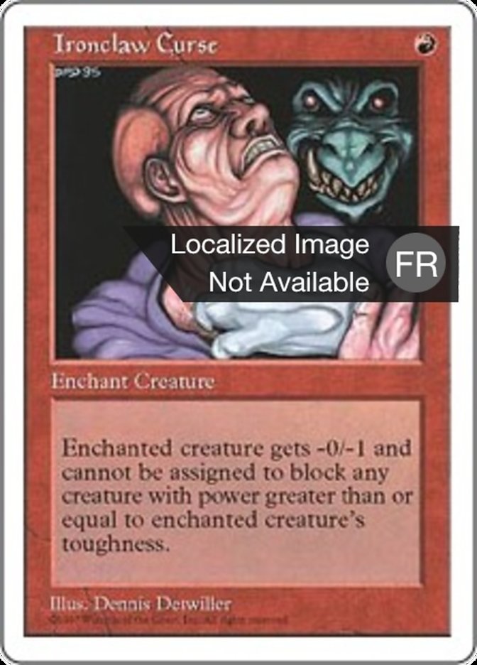 image Malédiction de la griffe de fer