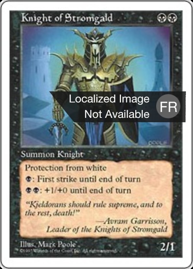 image Chevalier de Stromgald