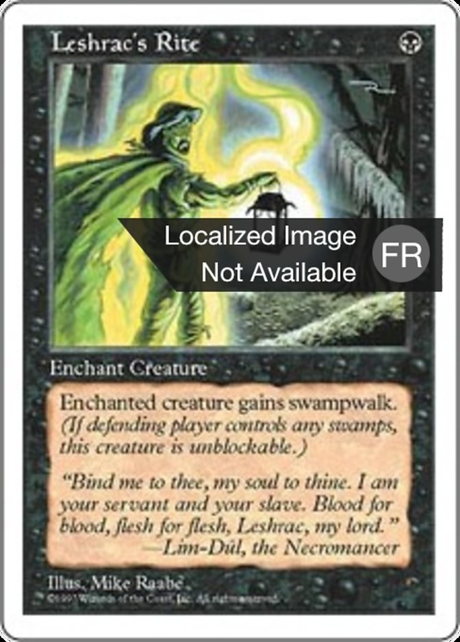 image Rite selon Leshrac