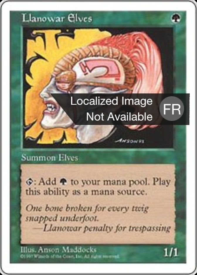 image Elfes de Llanowar