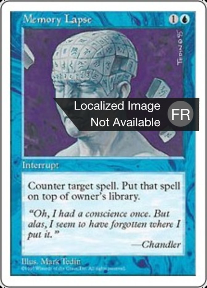 image Trou de mémoire