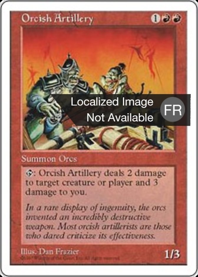 image Artillerie orque