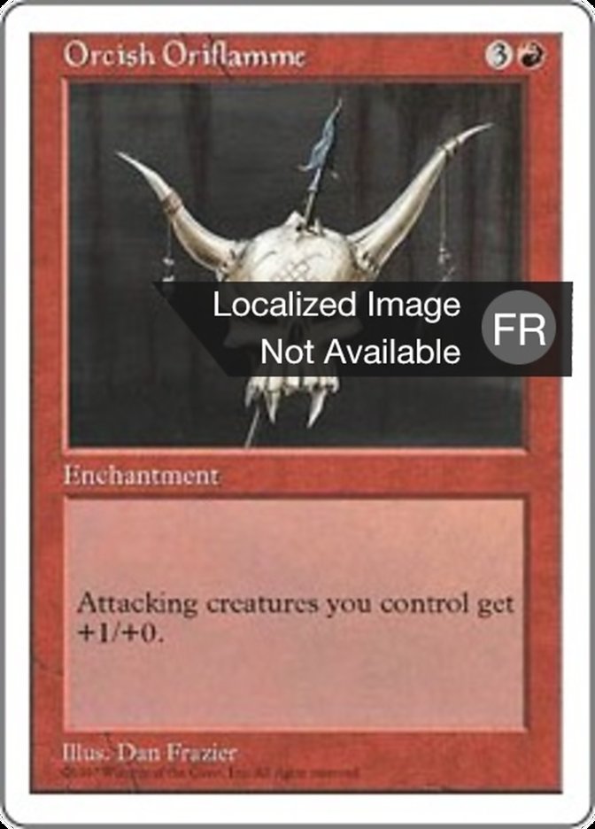 image Oriflamme orque