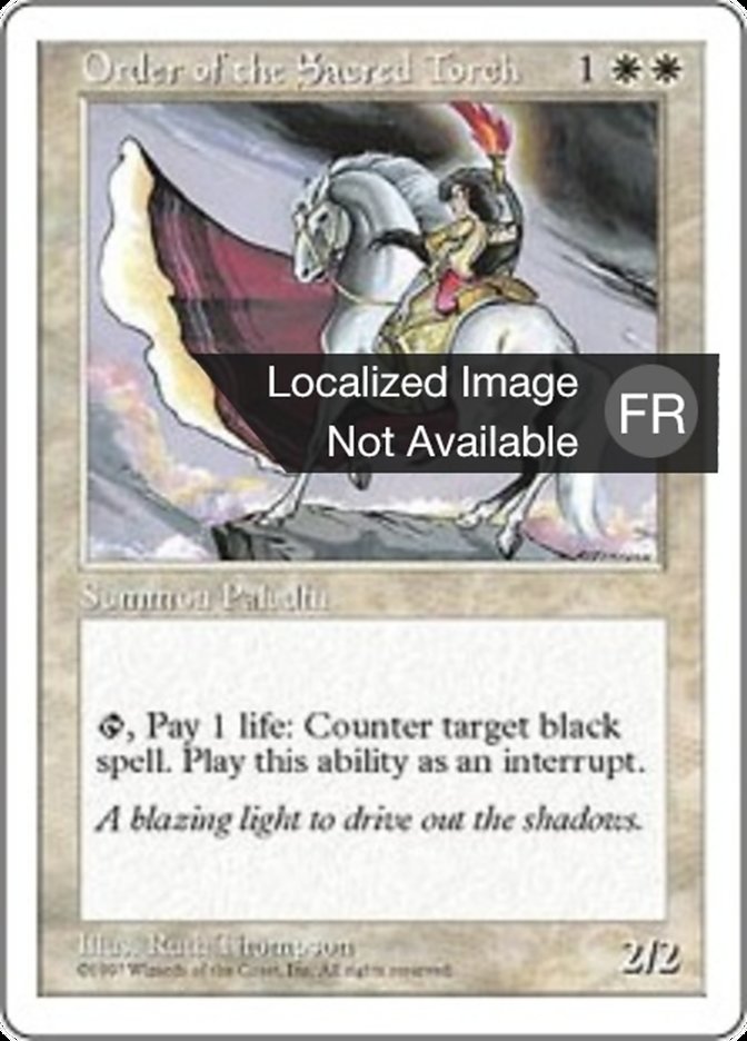 image Ordre de la torche sacrée