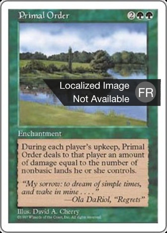 image Ordre primordial