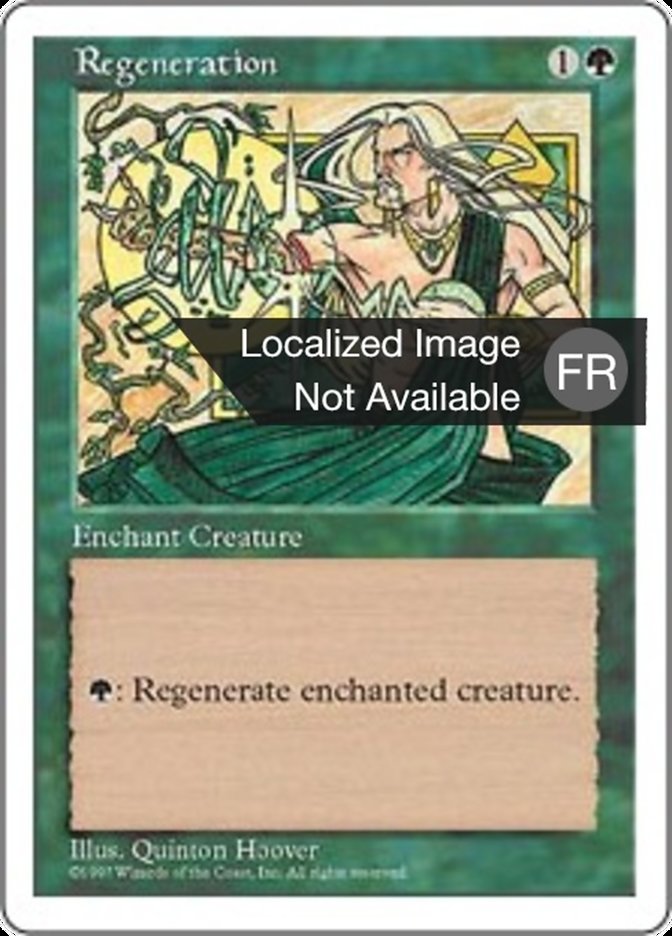 image Régénération