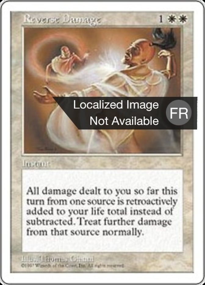 image Inversion des dégâts