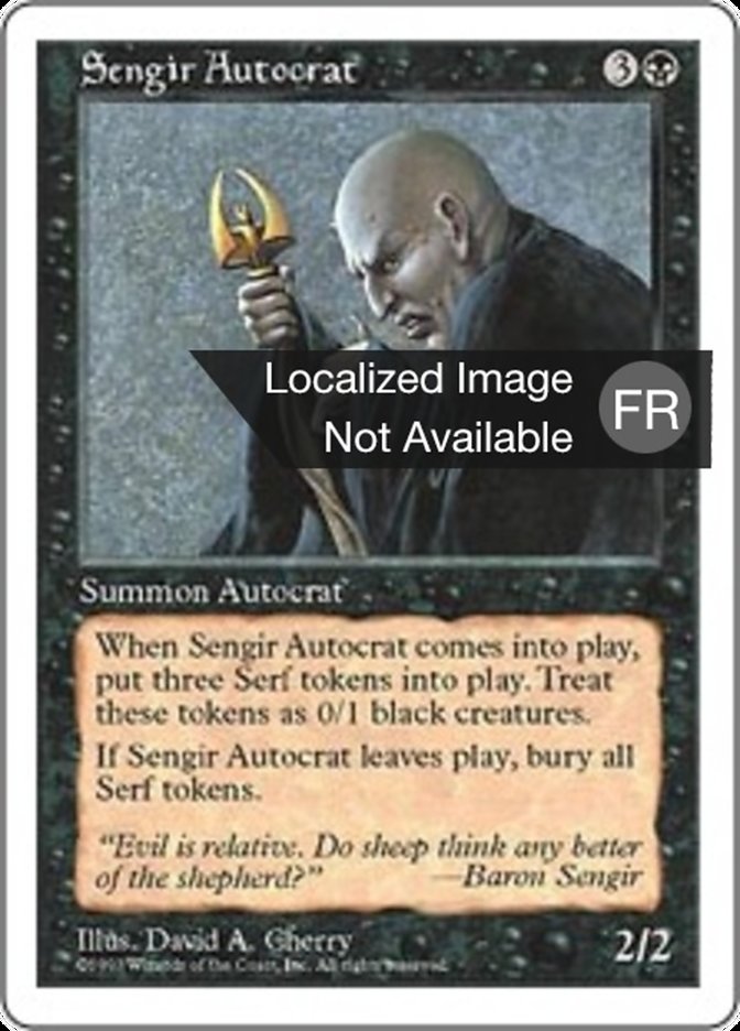 image Autocrate sengien