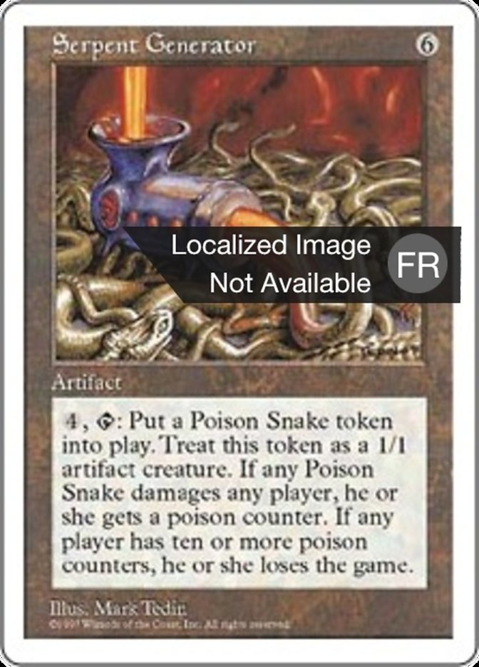 image Générateur de serpents