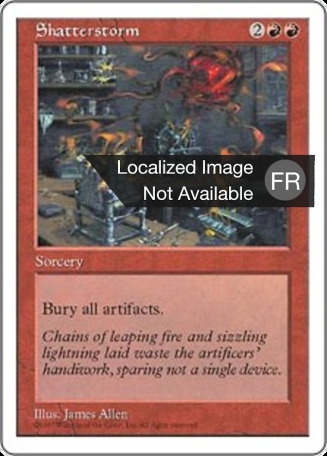 image Tempête fracassante