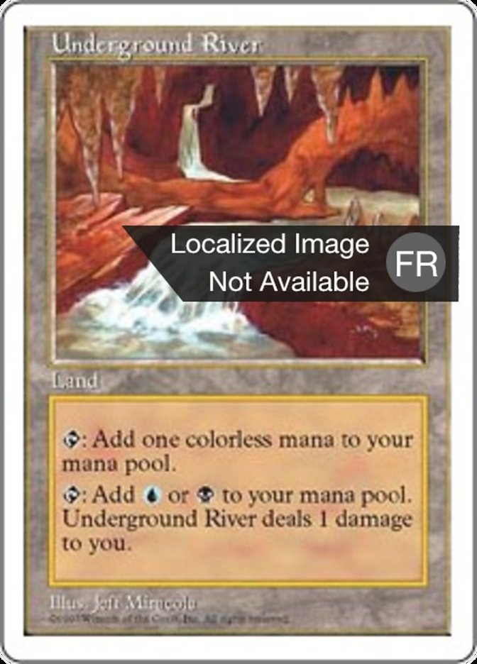 image Rivière souterraine