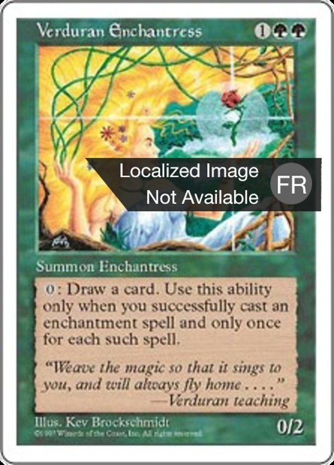 image Enchanteresse verduralde