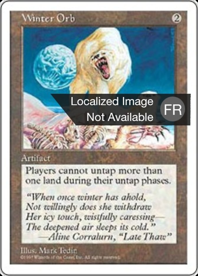 image Orbe de l'hiver