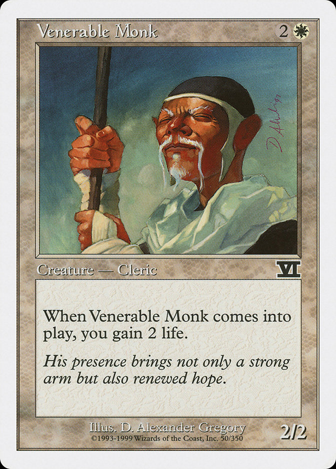 image Venerable Monk