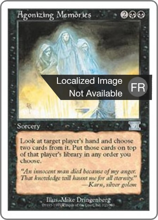 image Affres du souvenir