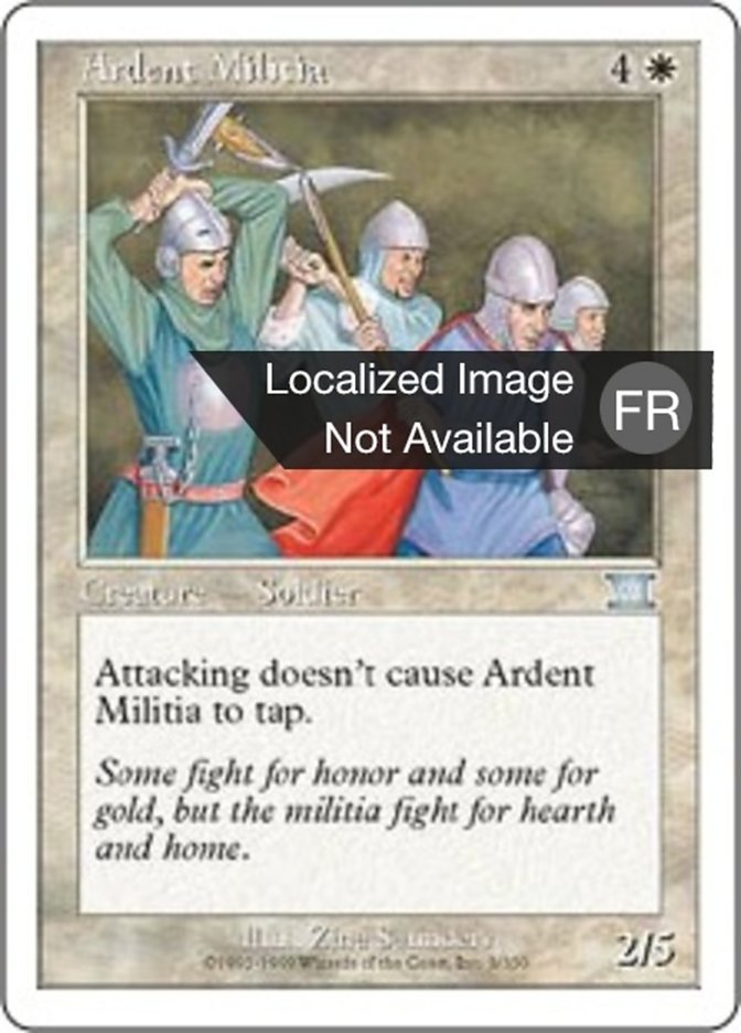 image Milice ardente