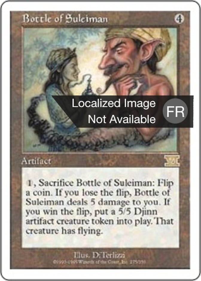 image Bouteille de Salomon