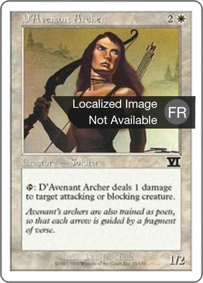 image Archère d'Avenant