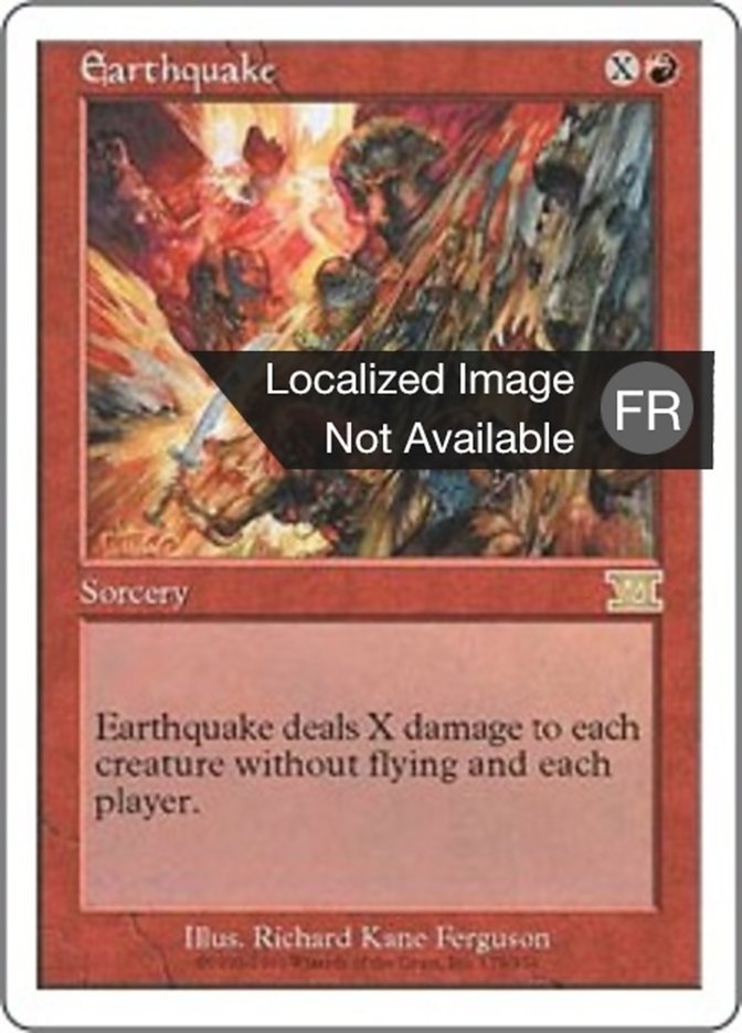 image Tremblement de terre