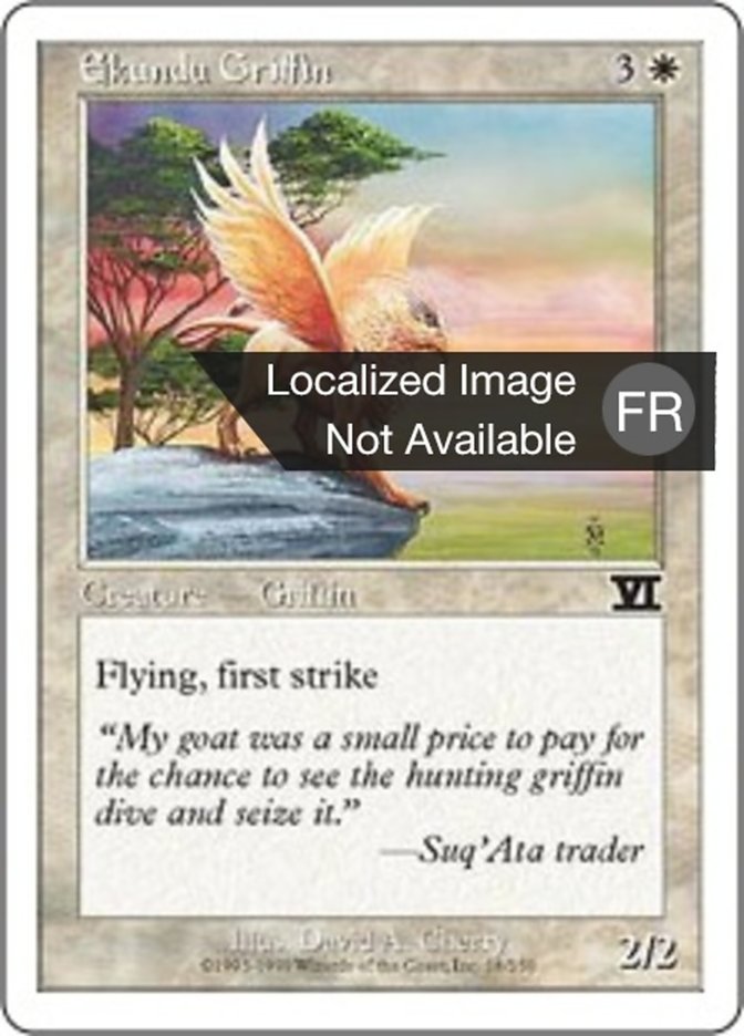 image Griffon de l'Ekoundou