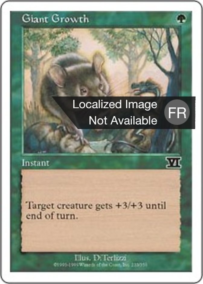 image Croissance gigantesque