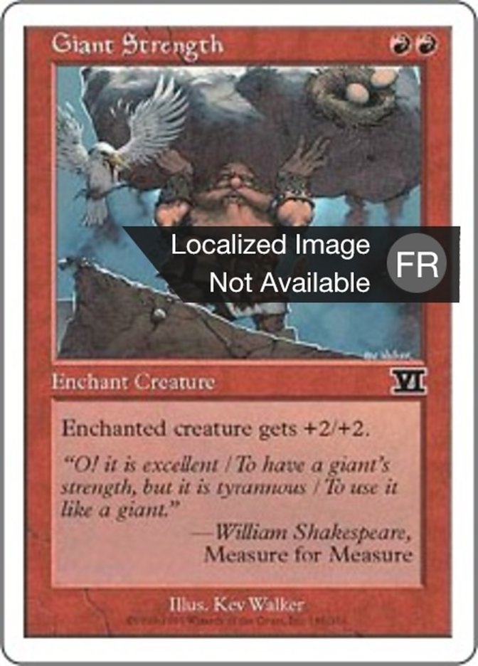 image Force de géant