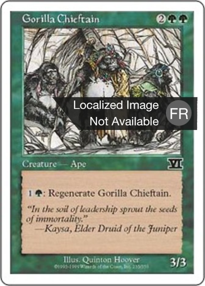 image Chef de clan gorille