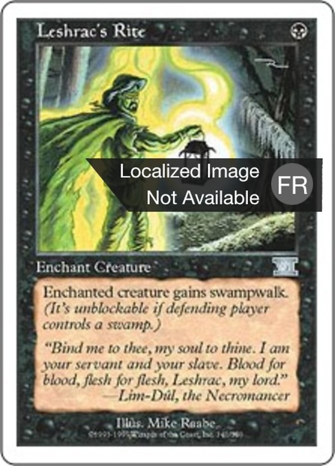 image Rite selon Leshrac