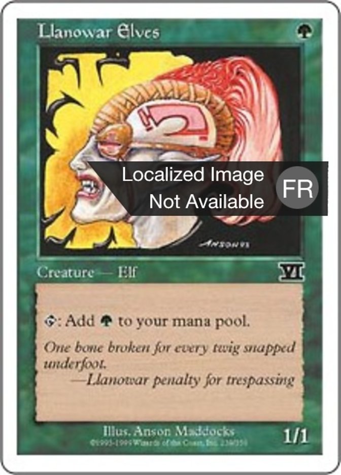 image Elfes de Llanowar