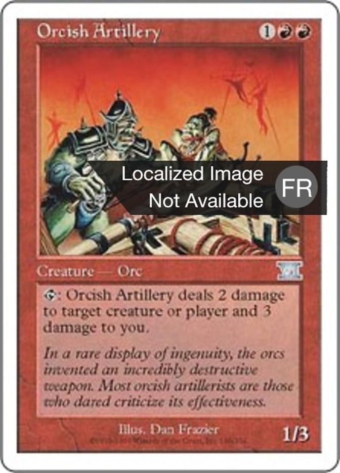 image Artillerie orque